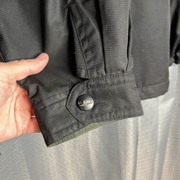 RFT RAINFOREST BLACK RAIN JACKET WITH ZIPPER FRONT - Picture 5 of 11